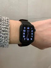 Correa de cuero para Apple watch, correa de 44mm, 40mm, 38mm, 42mm, 1:1, Original, con lazo magnético, iWatch seires 5 4 SE 6