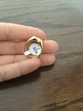 Anillos de corazón con nombre personalizado para hombre y mujer, joyería de compromiso personalizada, sortija de acero inoxidable de Color dorado, regalo de boda para amantes