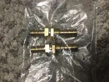 Hose Barb Coupler-Connector-Adapter Pipe-Fitting Copper-Pipe Bulkhead 16mm Brass 12-14