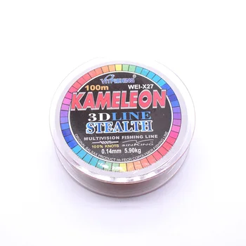 Kameleon 3D 100 m winter fishing carbon high quality Japanese fishing line for winter fishing lure accessory tackle 
Kameleon 3D 100 m winter fishing carbon high quality Japanese fishing line for winter fishing lure accessory tackle