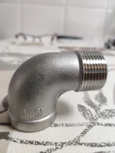 BSP Connectors Fitting Plumbing-Pipe Elbow Threaded Stainless-Steel Female Angled SS304