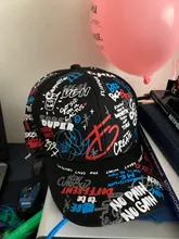 Snapback Hat Cap Baseball-Caps Graffiti Girl Kids Fashion Children Hip-Hop-Hat Printed