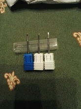 1pc de carburo de tungsteno de uñas broca fresadora cortador Bits pedicura manicura para cutícula eliminar archivos equipo de arte para uñas