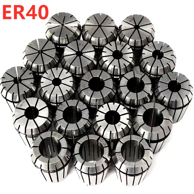 1pcs ER40 Spring Collet Chuck Accuracy 0.015mm for CNC Milling Tool Holder Engraving Machine Boring Milling Drilling Tapping
1pcs ER40 Spring Collet Chuck Accuracy 0.015mm for CNC Milling Tool Holder Engraving Machine Boring Milling Drilling Tapping