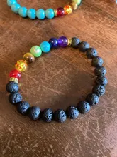 Pulsera ajustable con sistema Solar de piedra Natural, pulsera con cuentas de galaxia del universo, ocho planetas, regalo para novia
