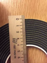 Anti-Collision-Seal-Strip Sponge Foam-Rubber Single-Side-Tape Strong-Eva Thick Black