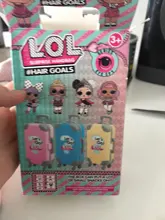 L O L. ¡Sorpresa! Lol dolls-juguetes sorpresa, muñeca de oro negro original, caja ciega Manual, modelo de muñeca, juguete, regalo de cumpleaños, envío aleatorio