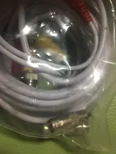 50M BNC cctv coaxial CCTV cable accesorio BNC alimentación de vídeo blanco Cable AHD cámara de vigilancia CCTV DVR Kit de vigilancia