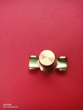 NPT-compresor de latón macizo de 1/4 , 3/8 y 1/2 , accesorios de puerto de tanque de aire, válvula de drenaje