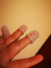 4pcs Guitar Fingertip Protector Fingerstall Silicone Guitar String Finger Guard Protection