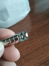 Imanes de disco de neodimio N50, 10 unidades/lote, agujero de 10x5mm, 10x5mm, 3m, tierra rara, avellanada, 10x5mm, imán permanente de 10x5mm