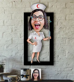 Personalized Nurse Caricature OF 3D Wood Tablo-1 Reliable Quality Cost Effective Funny Fun Gift Custom design
Personalized Nurse Caricature OF 3D Wood Tablo-1 Reliable Quality Cost Effective Funny Fun Gift Custom design