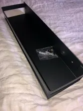 Hradware-estantes de esquina modernos para baño, estante de pared para ducha, champú, almacenamiento, 20-50cm, negro mate