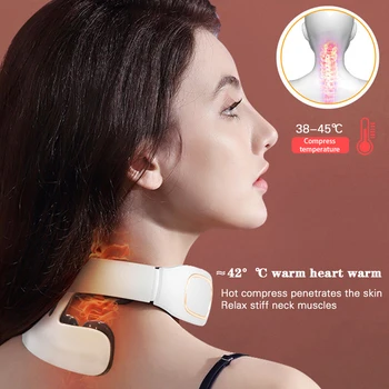 Electric Neck Massager Smart Back And Neck Massager Cervical Body Massage Back Pain Shoulder Relaxation Machine 
Electric Neck Massager Smart Back And Neck Massager Cervical Body Massage Back Pain Shoulder Relaxation Machine