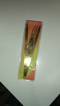 Medidor de cejas triangular de acero inoxidable, con regla para maquillaje permanente, plantilla, pinza de proporción dorada, herramientas de maquillaje