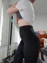 Streetwear Trousers Pants Wide-Leg Velvet Skinny High-Waist Winter Women Autumn Viifaa