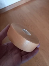 Cinta de yeso de goma multifuncional, Kits de primeros auxilios, envoltura elástica autoadhesiva, antidesgaste, almohadilla impermeable para el pie del talón, 1 rollo