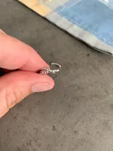 Pendiente de Aro para mujer, 1 Uds., Clip de circonio encantador, pendientes de oro, pendientes sin Piercing, joyería