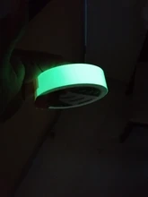 Cinta luminosa reflectante de color verde para decoración del hogar, pegatina decorativa fluorescente de 5M que brilla en la oscuridad para escaleras