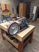 Grinder Sanding-Belt-Set Contact-Wheel Rubber Grooved 300--50mm for Metal Dynamically