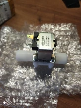 Válvula Solenoide de plástico de 1/2 , 12V, 24V, 220V, válvula magnética de Control de agua, interruptor para controlador de presión neumático, normalmente cerrada N/C