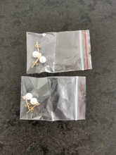 Aretes de perlas de agua dulce para mujer Plata de ley 925 Joyería fina Lindos pendientes coreanos Zirconia Rhinestone Antioxidación