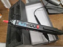 MUSTOOL-multímetro Digital 3 en 1 modelo MT007 Pro, dispositivo de medición de valores eficaces verdaderos, con Pluma de Prueba de Voltaje, con pantalla a Color