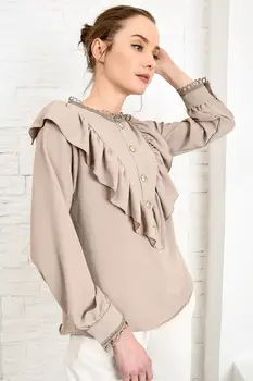 Trend Alacati Style Women Colar Fisto Flounces Aerobın Woven Bluz ALC-X3909
Trend Alacati Style Women Colar Fisto Flounces Aerobın Woven Bluz ALC-X3909