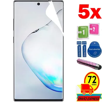 5x Protector It is Screen Sheet Film for for Samsung GALAXY NOTE 10 PLUS (NOT It is TEMPERED GLASS GLASS) PEN
5x Protector It is Screen Sheet Film for for Samsung GALAXY NOTE 10 PLUS (NOT It is TEMPERED GLASS GLASS) PEN