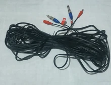 ZOSI-Cable CCTV BNC de 18,3 M y 60 pies, CC para Cable con enchufe cámara CCTV, DVR, accesorios para sistema de vigilancia de seguridad, color negro