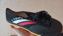 DaFu Kungfu-Zapatillas de artes marciales originales, calzado Shaolin Taichi Taekwondo Wushu suave y cómodo de lona para hombres y mujeres