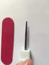 Brocas eléctricas de carburo para manicura, 1 Uds., herramientas de pedicura