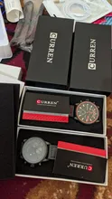 Superior de la marca de lujo de los hombres de deportes relojes de moda reloj de cuarzo Casual hombres militar reloj hombre reloj CURREN 8217