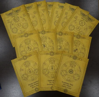 Set of Scrolls of 7 Major Archangels and Set of Scrolls of 7 Planetary Forces
Set of Scrolls of 7 Major Archangels and Set of Scrolls of 7 Planetary Forces