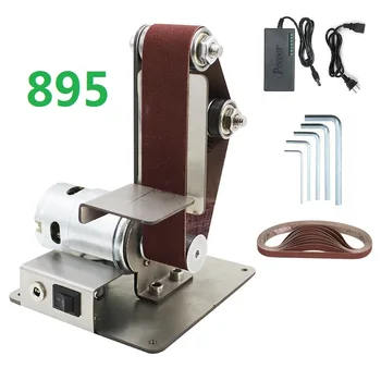 Mini Vertical Electric Belt Machine Sander Sanding Grinding Polishing Machine Abrasive Belt Grinder Polisher Cutter Edges Power
Mini Vertical Electric Belt Machine Sander Sanding Grinding Polishing Machine Abrasive Belt Grinder Polisher Cutter Edges Power
