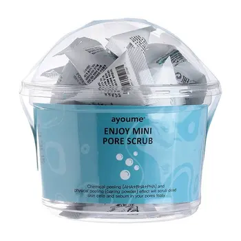 Scrub for face ayoume enjoy mini pore scrub 30 PCs of 3 gr
Scrub for face ayoume enjoy mini pore scrub 30 PCs of 3 gr