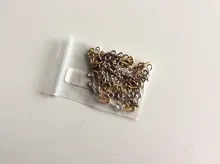 Mini alfileres con ojetes de Metal, 100 Uds., ganchos para los ojos, ojales, cierres de tornillo, accesorios de joyería para DIY