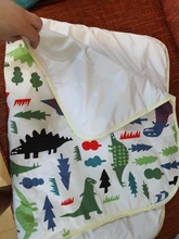 Almohadillas impermeables para cambiar orina de bebé, almohadilla de orina reutilizable con dibujos animados, ropa de cama infantil, pañal, eructo, colchón, 4 tamaños