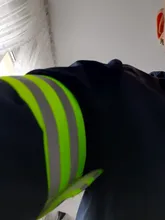 2 uds. De bandas reflectantes intermitente de seguridad, brazalete que brilla en la oscuridad, para correr de noche, caminar, andar, ciclismo, correr