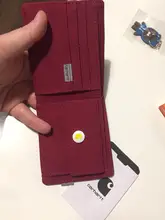 Unisex de la tela de Oxford cartera titular de la tarjeta de negocio de moda bolso de embrague pantalón corto Casual monedero regalo cartera