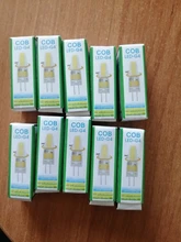 Bulb Spotlight Led-Lighting G4-Lamp Dimmable Halogen 220V COB 10pcs Chandelier SMD Ac Dc
