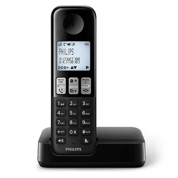 

Wireless Phone Philips DECT Black