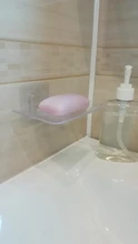 Soporte de esponja para jabón montado en la pared, estante de almacenamiento, organizador de baño, soporte de desagüe para jabón, caja de jabón colgante para Cocina