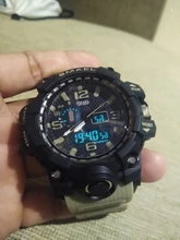 SMAEL-Reloj deportivo de cuarzo para hombre, cronógrafo analógico de estilo militar y a la moda, código 1545