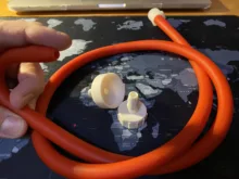 Bidet Hose Douche Shower-Tube Enema-Nozzle Ducha Washing Anal-Cleaning Silicone 50-150CM