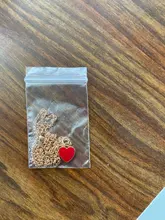 Collar con colgante sencillo en forma de corazón para mujer, cadena de clavícula para boda, regalo romántico de San Valentín, rojo, rosa y azul