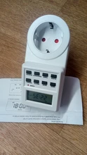 Switch-Socket Programmable Digital Timer Electronic Outlet Fr-Plug Cyclic 24-Hour EU