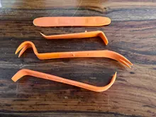 Pry-Panel Disassembly-Tool Crowbar Interior-Clip Plastic Rocker Car-Audio 1/4pcs