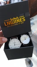 Uds pareja de moda relojes amante de alto brillo de vidrio correa de cuero reloj contiene caja de reloj de cuarzo mujeres marca reloj tous señora de la manera de la trenza de la correa reloj femenino