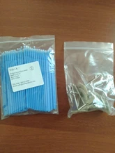 Prophy-cepillo de pulido Dental de 2,35mm, herramientas rotativas de rueda, vástago HP de baja velocidad, lana, algodón, Cabra, negro, 10 Uds.